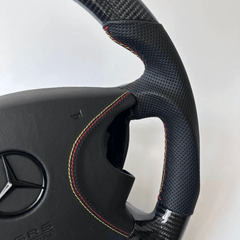 Carbon Clutch Carbon Fiber Steering Wheel 2000-2011 Mercedes E55 Custom Carbon Fiber Steering Wheel