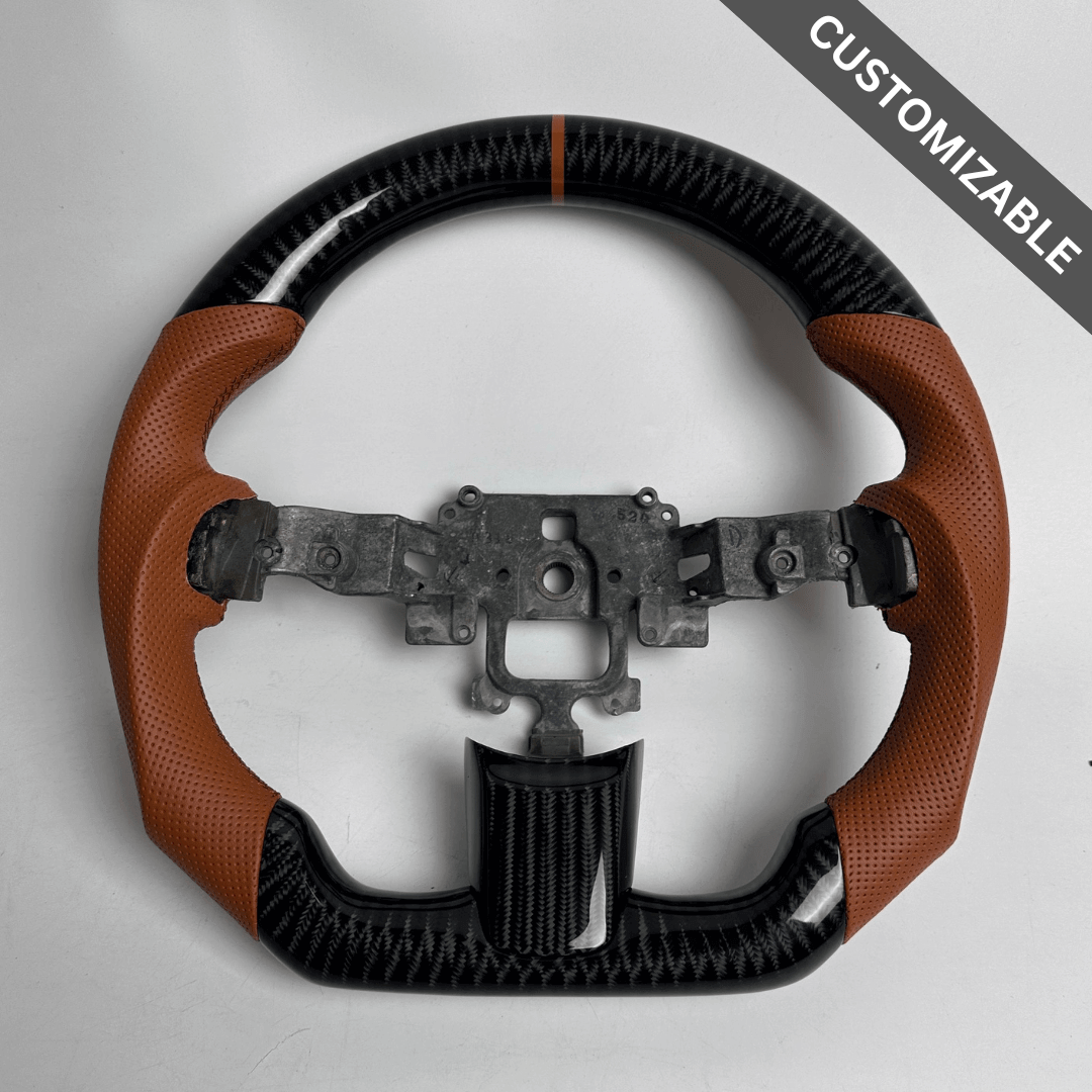 Carbon Clutch Carbon Fiber Steering Wheel 2003-2015 Mazda RX-8, Mazda 3, and MX-5 Miata Custom Carbon Fiber Steering Wheel