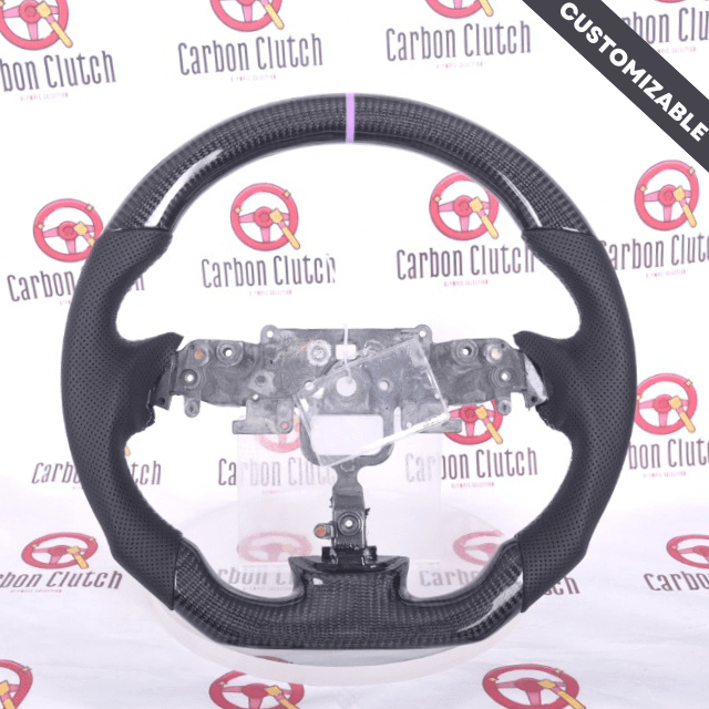 Carbon Clutch Carbon Fiber Steering Wheel 2003+ Mazda RX8 Custom Carbon Fiber Steering Wheel