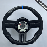 Carbon Clutch Carbon Fiber Steering Wheel 2005+ Ford Mustang Custom Carbon Fiber Steering Wheel