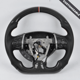 Carbon Clutch Carbon Fiber Steering Wheel 2007-2016 MITSIBUSHI Lancer Evolution X Carbon Fiber Steering Wheel