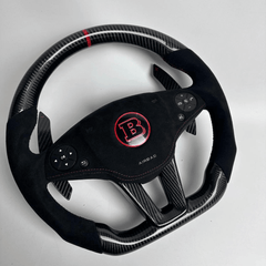 Carbon Clutch Carbon Fiber Steering Wheel 2008-2015 Mercedes SLS / Brabus Custom Carbon Fiber Steering Wheel