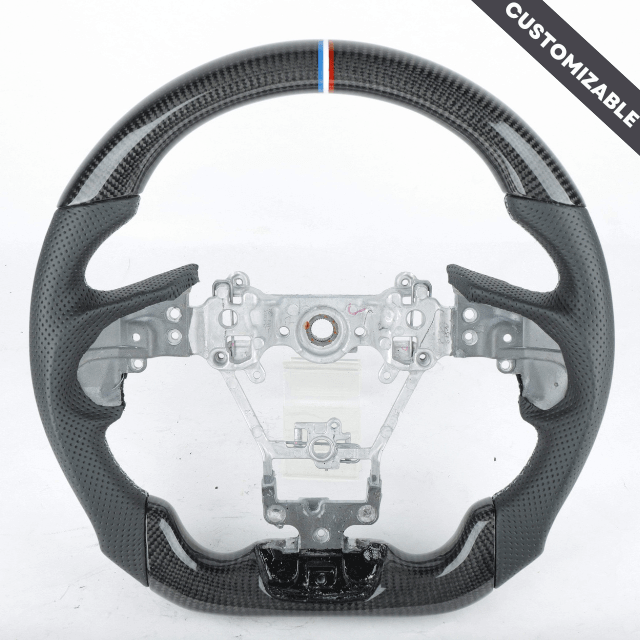 Carbon Clutch Carbon Fiber Steering Wheel 2008+ Subaru WRS Custom Carbon Fiber Steering Wheel