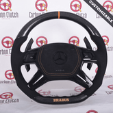 Carbon Clutch Carbon Fiber Steering Wheel 2012+ Mercedes C200 / G-Class Custom Carbon Fiber Steering Wheel