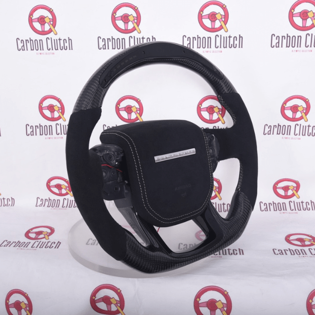 Carbon Clutch Carbon Fiber Steering Wheel 2014-2019 Range Rover Sport & Velar Custom Carbon Fiber Steering Wheel