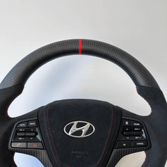 Carbon Clutch Carbon Fiber Steering Wheel 2017-2018 HYUNDAI Elantra Custom Carbon Fiber Steering Wheel