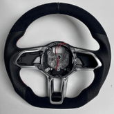 Carbon Clutch Carbon Fiber Steering Wheel 2020-2025 Jaguar E-Pace/F-Pace Custom Carbon Fiber Steering Wheel