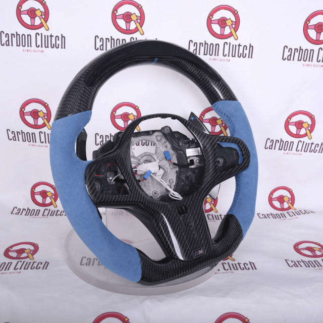 Carbon Clutch Carbon Fiber Steering Wheel BMW G Series Custom Carbon Fiber Steering Wheel