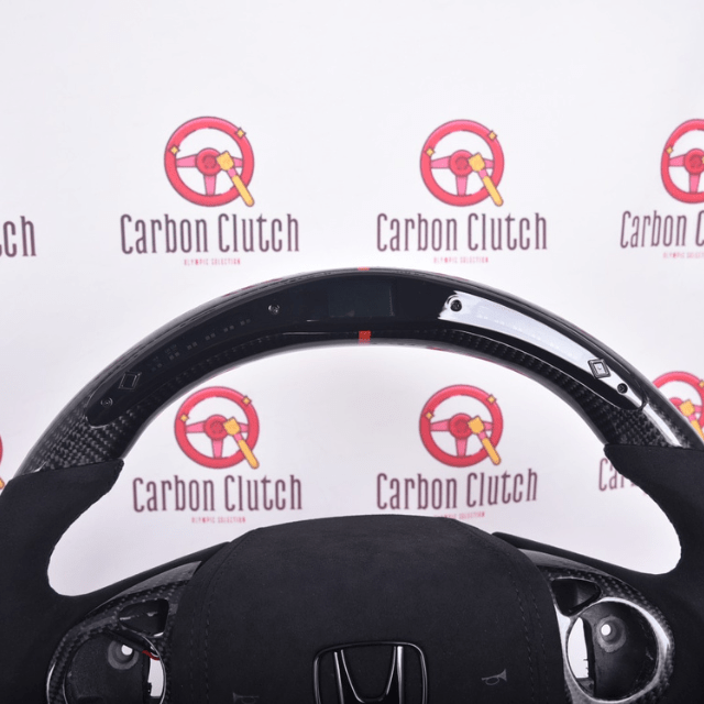 Carbon Clutch Carbon Fiber Steering Wheel Honda Accord 9TH Generation Custom Steering Wheel