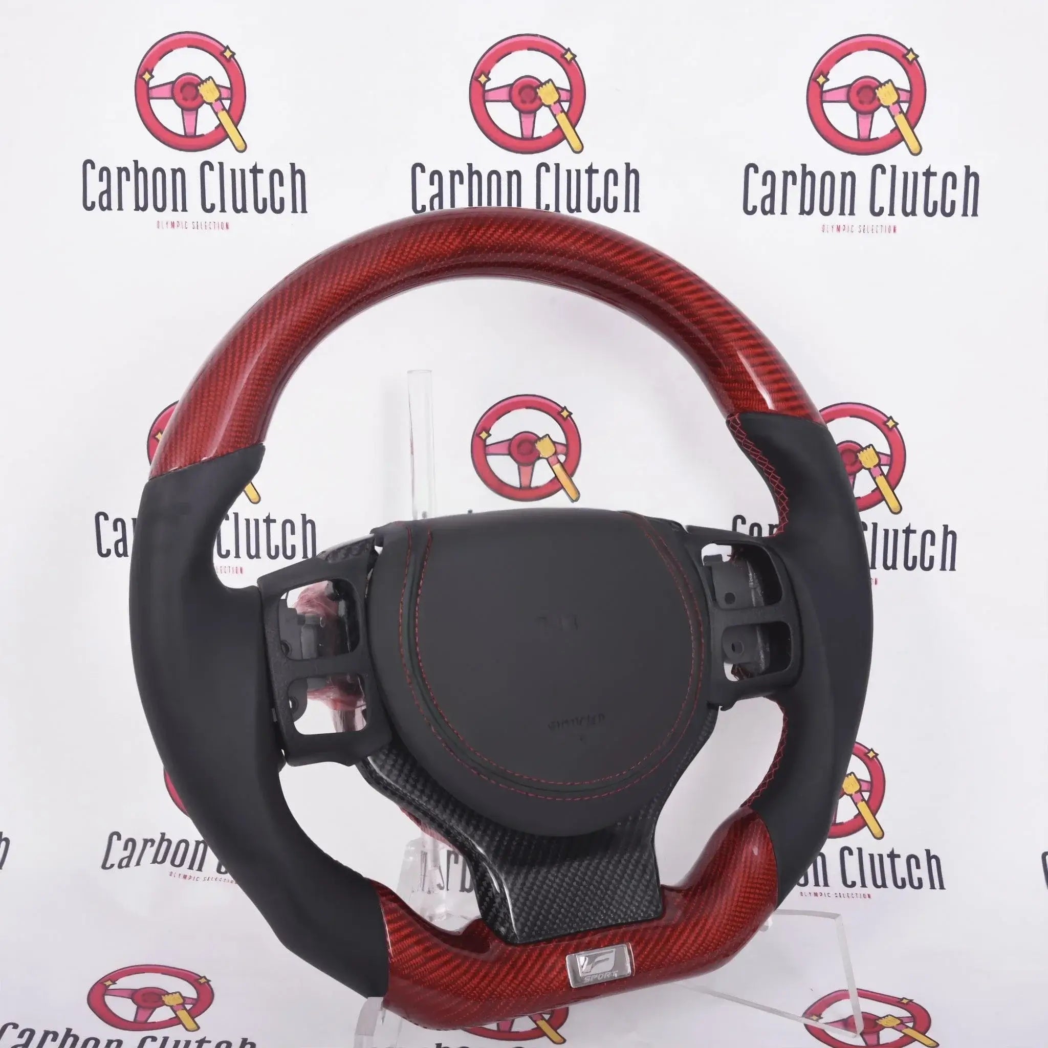 Carbon Clutch Carbon Fiber Steering Wheel LEXUS RC 350F/ IS300 Custom Carbon fiber Steering Wheel