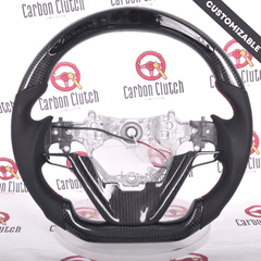 Carbon Clutch Carbon Fiber Steering Wheel TOYOTA Highlander Custom Carbon Fiber Steering Wheel