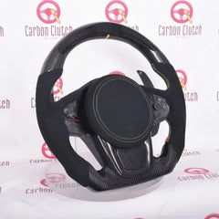 Carbon Clutch Carbon Fiber Steering Wheel Toyota Supra Custom Carbon Fiber Steering Wheel