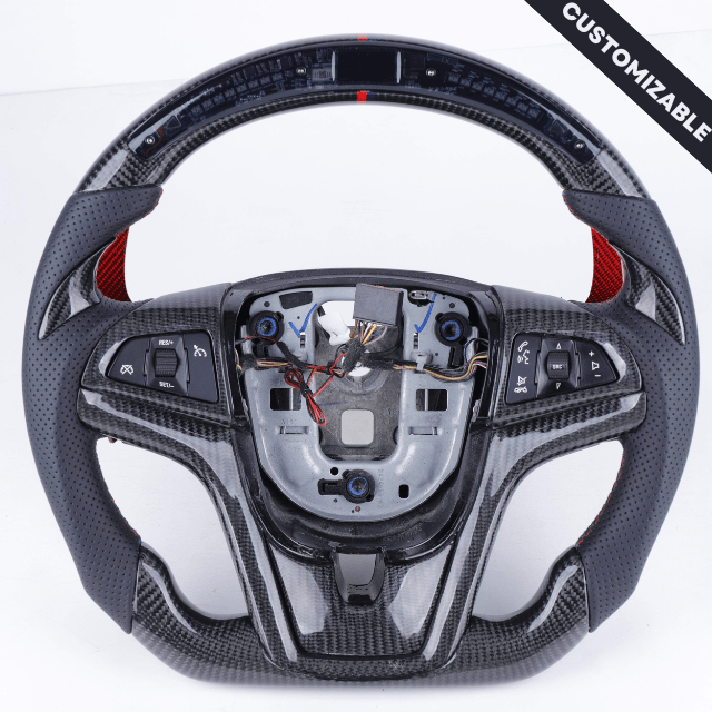 Carbon Clutch 2012-2015 Camaro Custom Carbon Fiber Steering Wheel