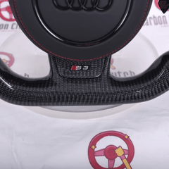 Carbon Clutch 2012+ Audi A3/A4/A5/A6/A7/S3/S4/S5/S6/S7 Carbon Fiber Steering Wheel