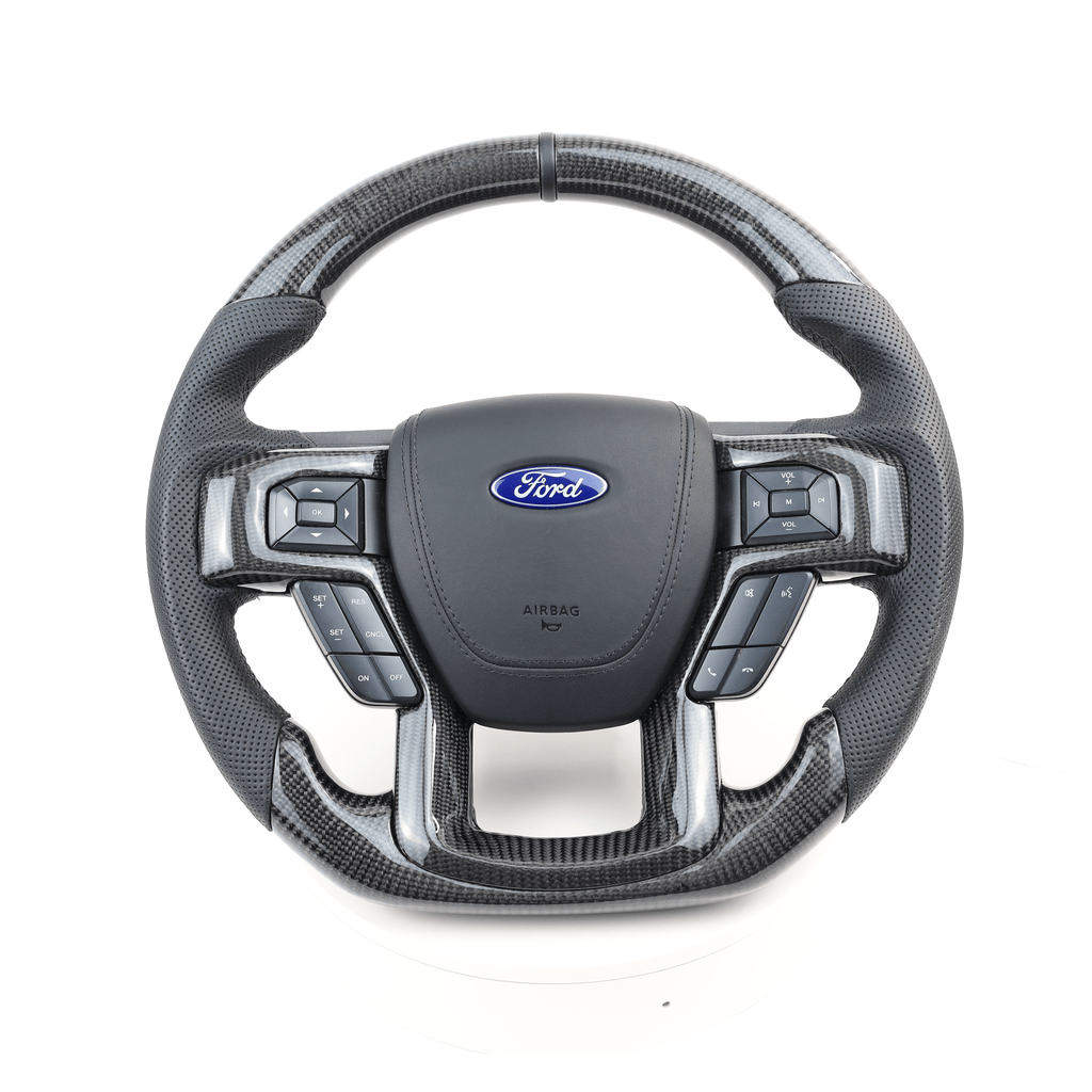 Carbon Clutch 2016+ FORD F150 Carbon Fiber Steering wheel
