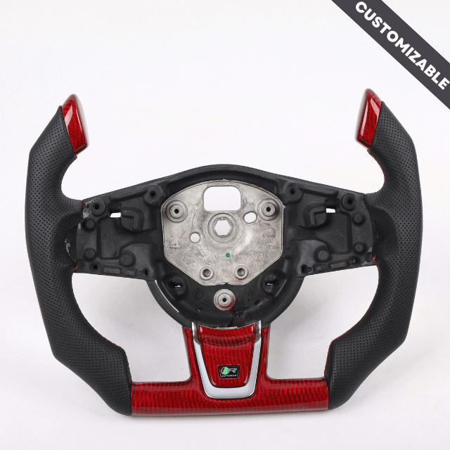 Carbon Clutch 2017+ Jaguar F-Pace/XE Custom Carbon Fiber Steering Wheel F1 Style