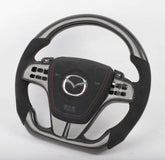 2017+ Mazda Custom Carbon Fiber Steering Wheel.