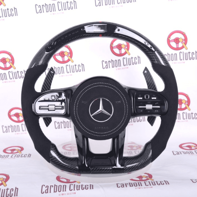 Carbon Clutch 2019+ Mercedes AMG Custom Carbon Fiber Steering Wheel