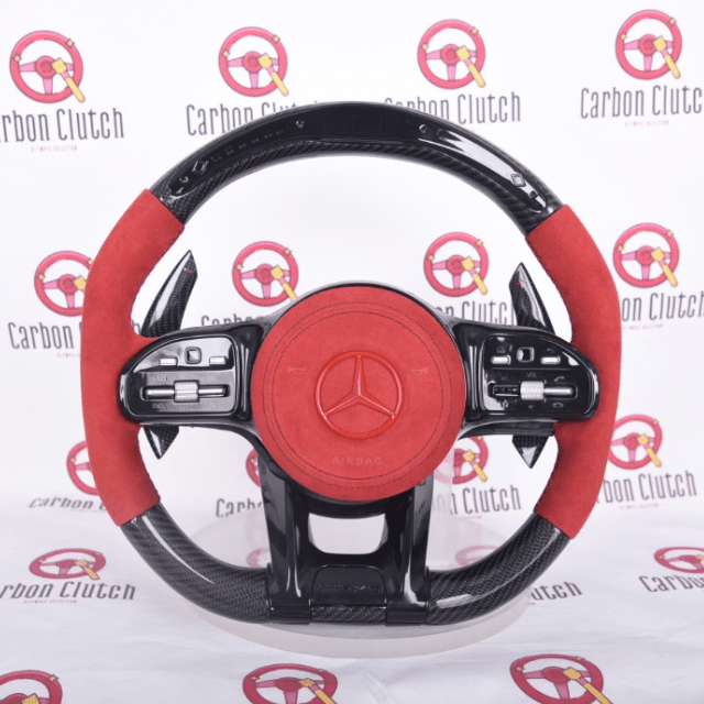 Carbon Clutch 2019+ Mercedes AMG Custom Carbon Fiber Steering Wheel