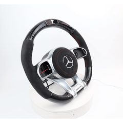 Carbon Clutch Carbon Fiber Steering Wheel 2019+ Mercedes LED Carbon Fiber Steering Wheel