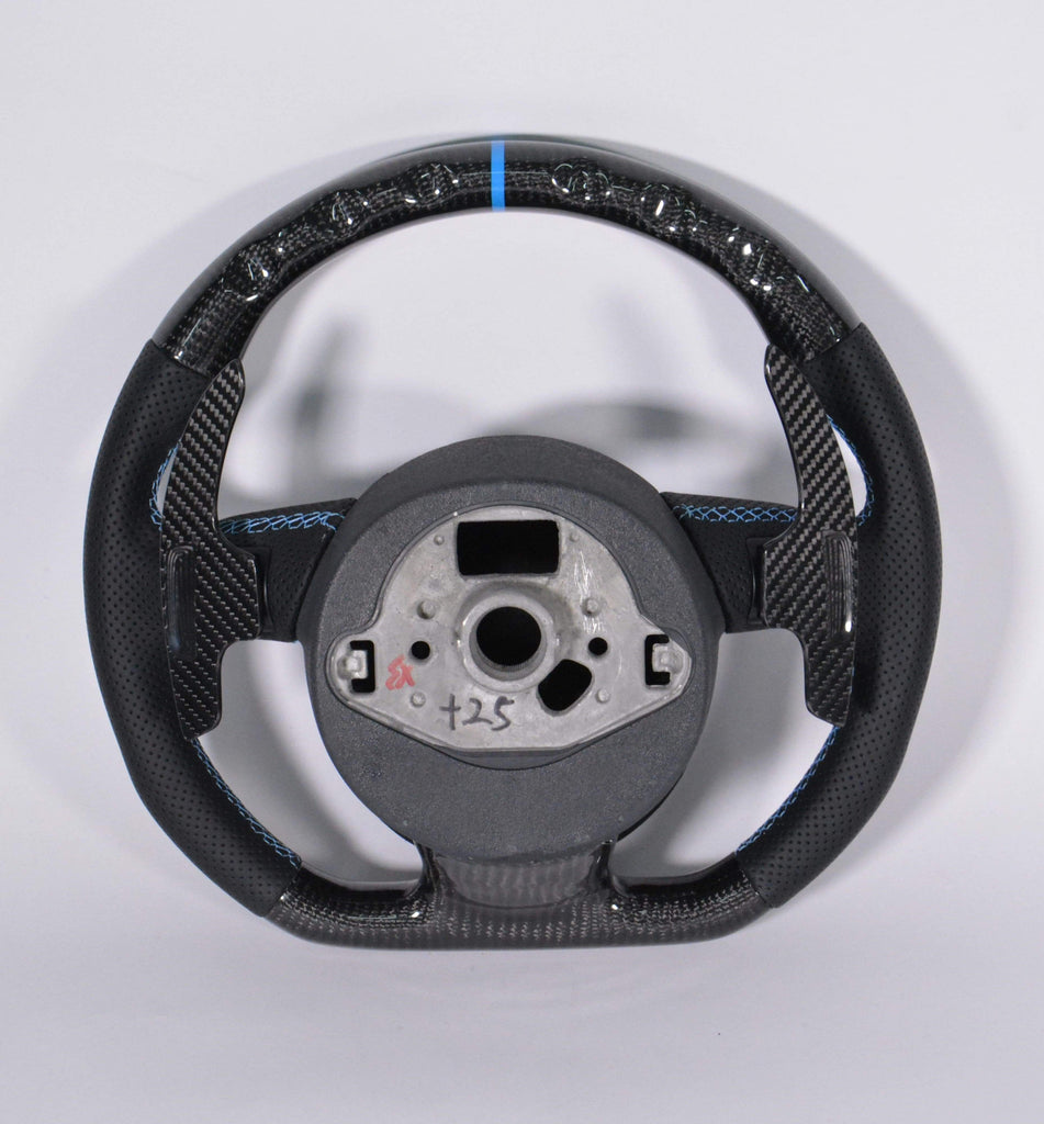 AUDI Q3 16+ Carbon fiber Steering wheel with (Airbag Cover).