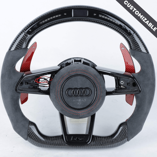 Carbon Clutch Audi R8/TTRS 2015+ Custom Carbon Fiber Steering Wheel