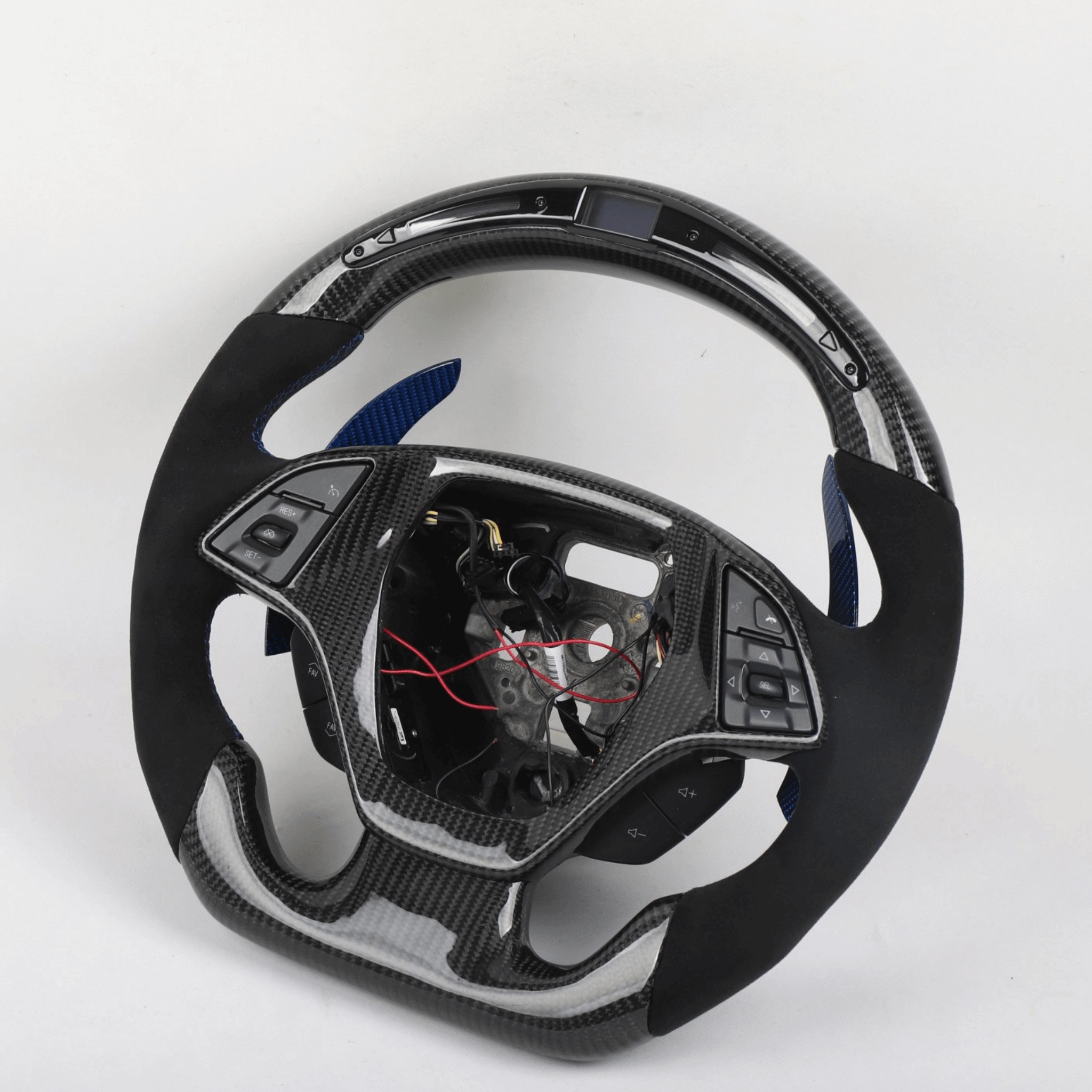 Carbon Clutch Camaro 2016+ Custom Carbon Fiber Steering Wheel
