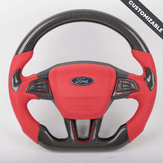 Carbon Clutch Ford Focus 2015+ ST/RS Custom Carbon Fiber Steering Wheel