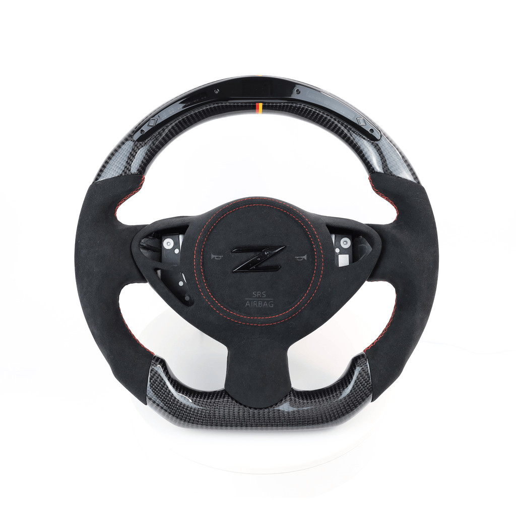 Carbon Clutch Nissan 370Z LED Carbon Fiber Steering Wheel