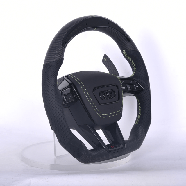 Carbon Clutch 2020+ AUDI A6, S6, RS6, A7, S7, RS7 & C8 Custom Carbon Fiber Steering Wheel