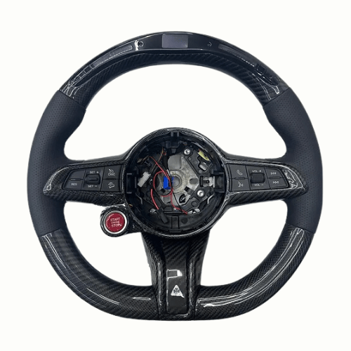 Carbon Clutch 2022+ Stelvio/Giulia Custom Carbon Fiber Steering