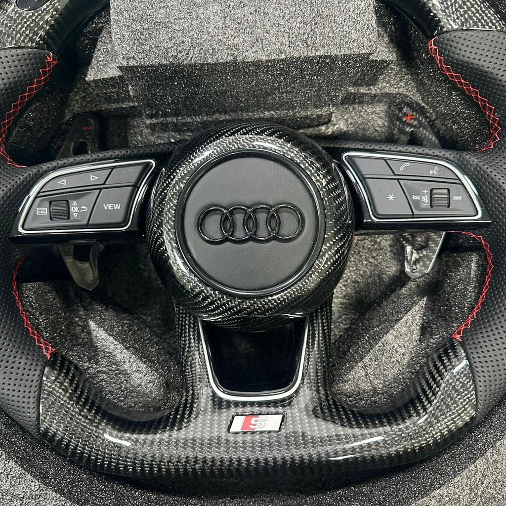 Carbon Clutch Audi Carbon Fiber Steering Whell