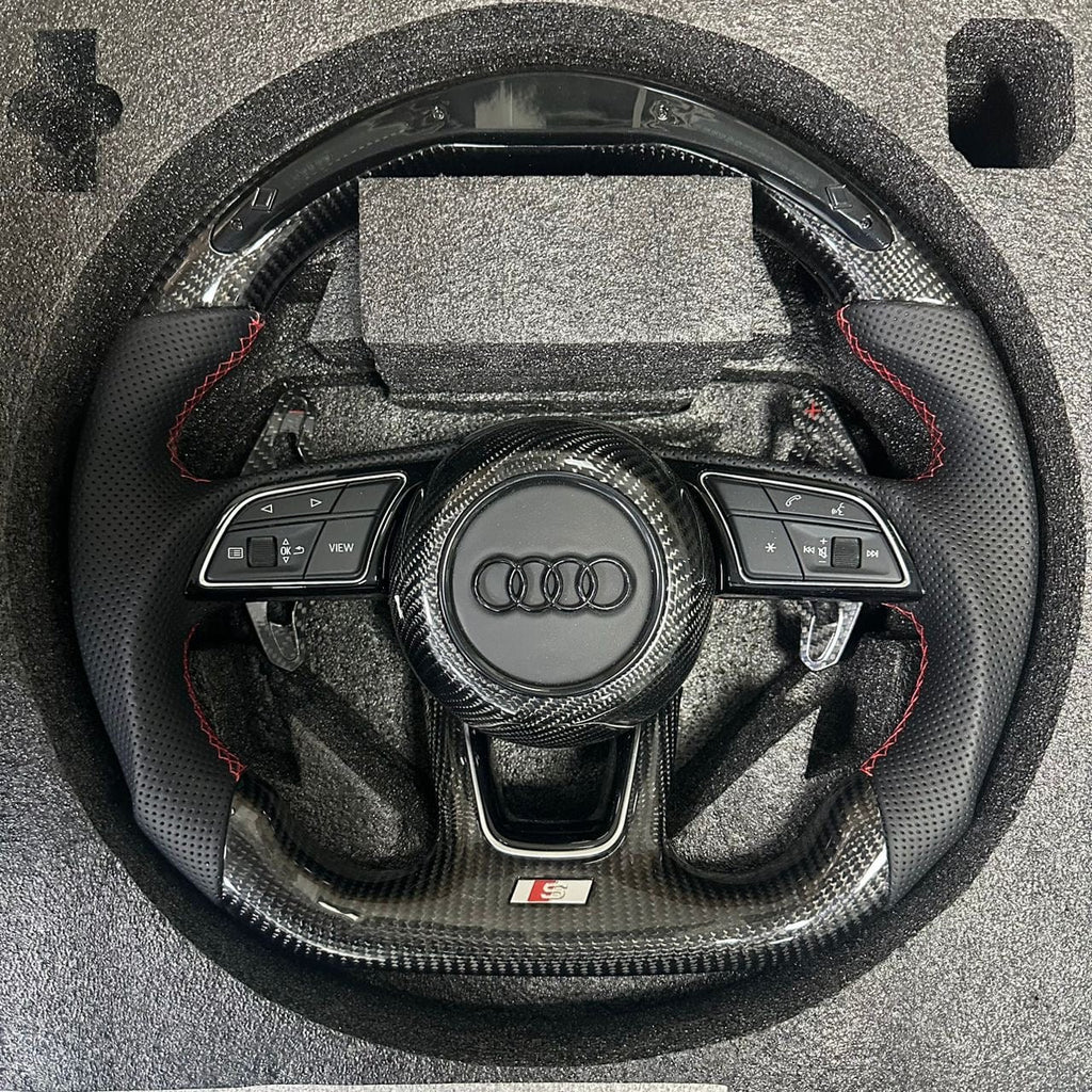 Carbon Clutch Audi Carbon Fiber Steering Whell