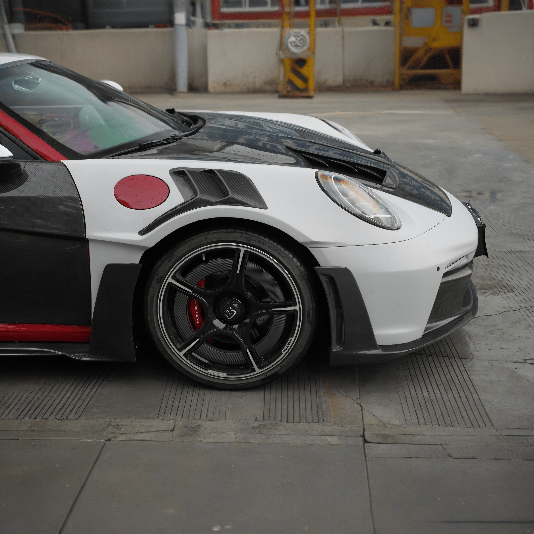 Carbon Clutch Carbon Fiber Replacement Full Carbon Fiber Replacement Package for 2023-2025 Porsche 992 GT3 RS