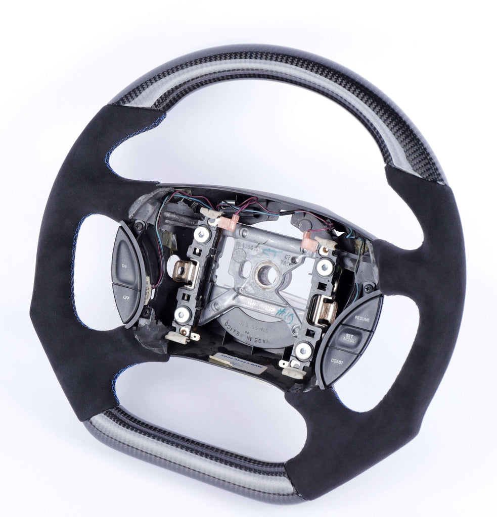 Carbon Clutch Carbon Fiber Steering Wheel 1999-2004 Ford Mustang Custom Carbon Fiber Steering Wheel