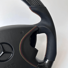 Carbon Clutch Carbon Fiber Steering Wheel 2000-2011 Mercedes E55 Custom Carbon Fiber Steering Wheel