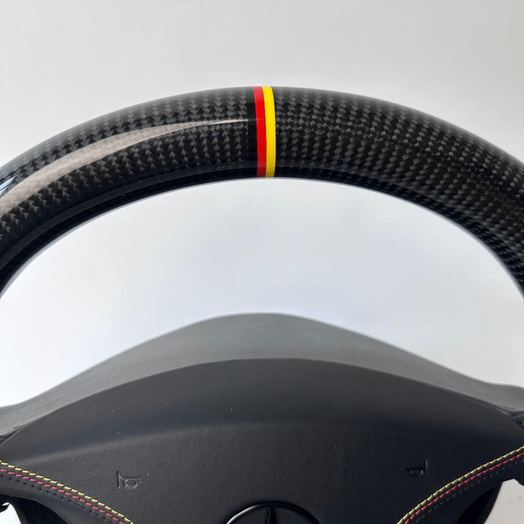 Carbon Clutch Carbon Fiber Steering Wheel 2000-2011 Mercedes E55 Custom Carbon Fiber Steering Wheel