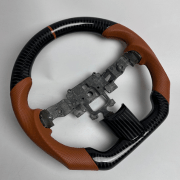 Carbon Clutch Carbon Fiber Steering Wheel 2003-2015 Mazda RX-8, Mazda 3, and MX-5 Miata Custom Carbon Fiber Steering Wheel