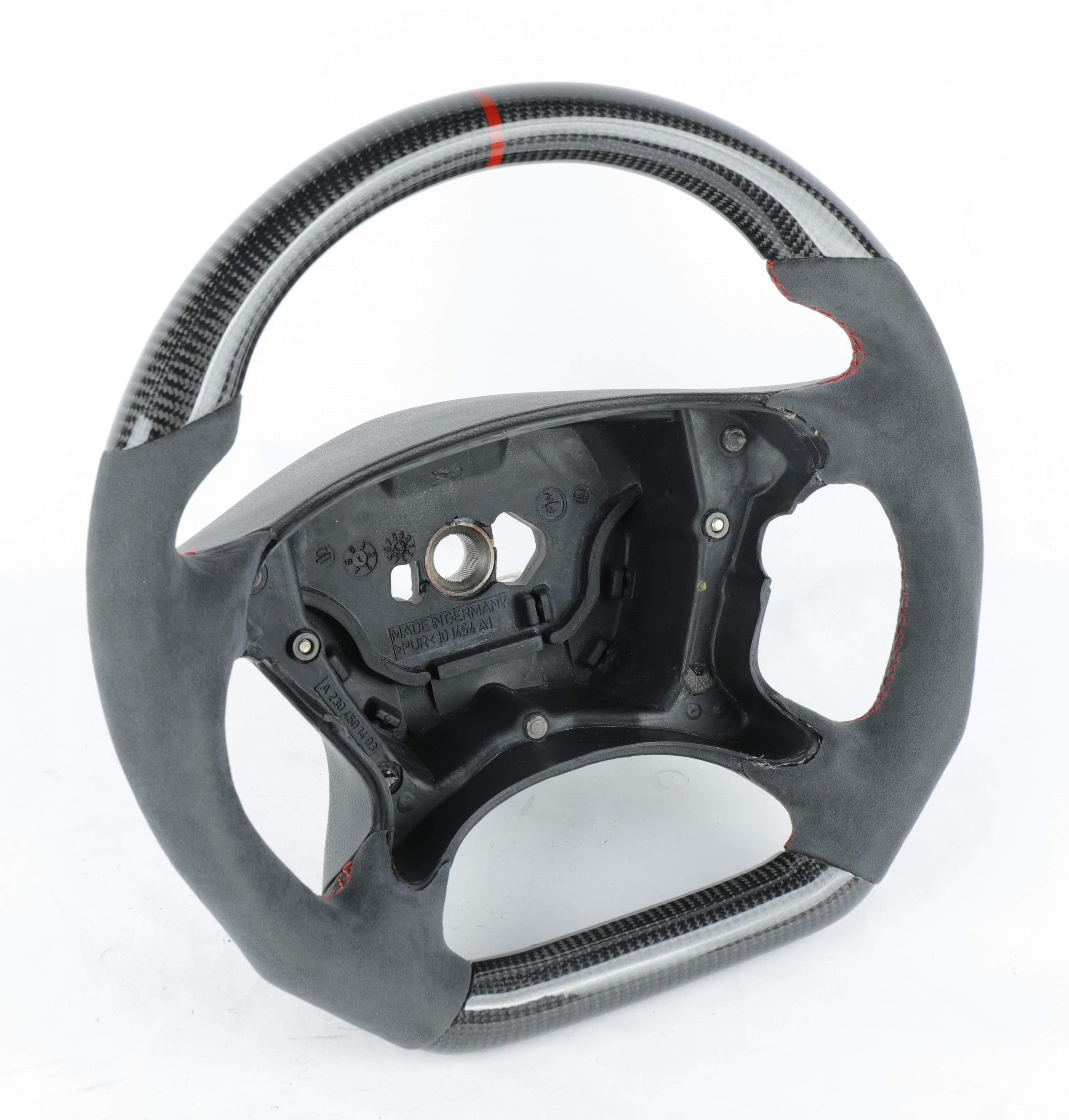 Carbon Clutch Carbon Fiber Steering Wheel 2003+ MERCEDES E/G-Class Custom Carbon Fiber Steering Wheel