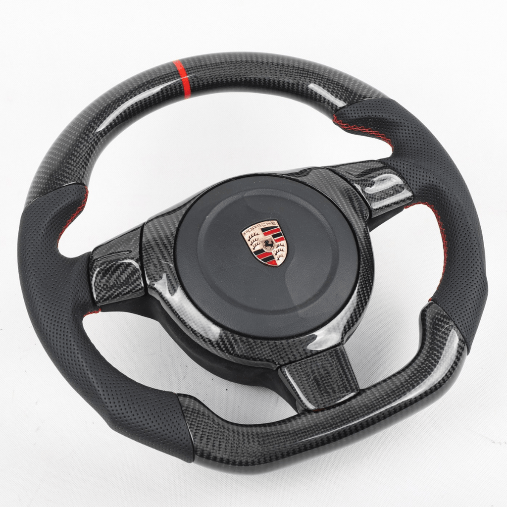 Carbon Clutch Carbon Fiber Steering Wheel 2004+ Porsche 911 /Boxster/Cayman Custom Steering Wheel