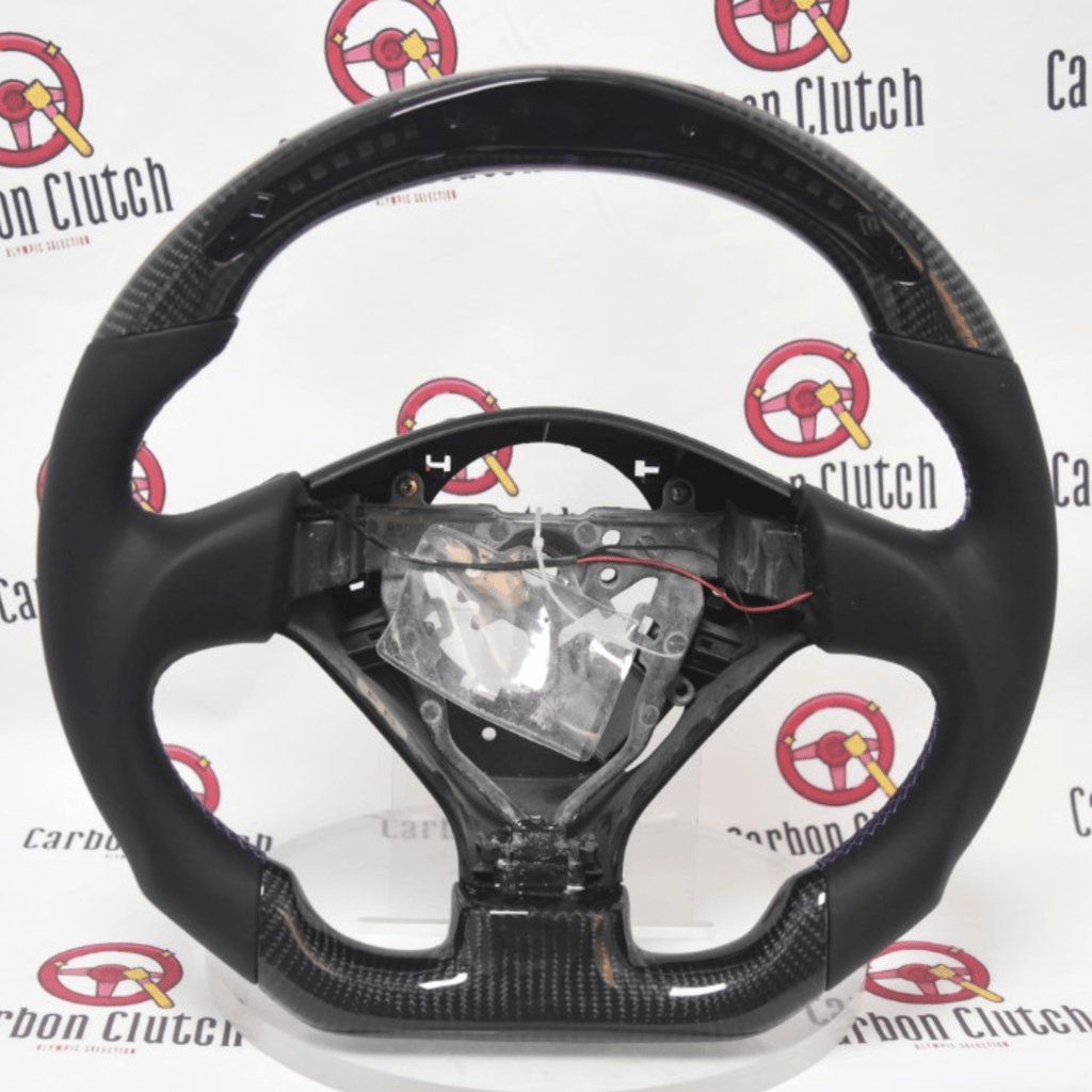 Carbon Clutch Carbon Fiber Steering Wheel 2005-2007 Subaru WRX/STI Custom Carbon Fiber Steering Wheel