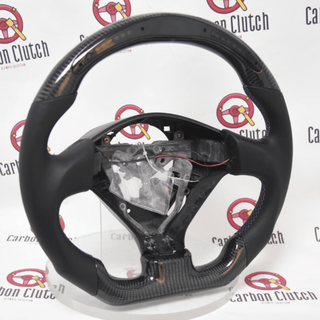 Carbon Clutch Carbon Fiber Steering Wheel 2005-2007 Subaru WRX/STI Custom Carbon Fiber Steering Wheel