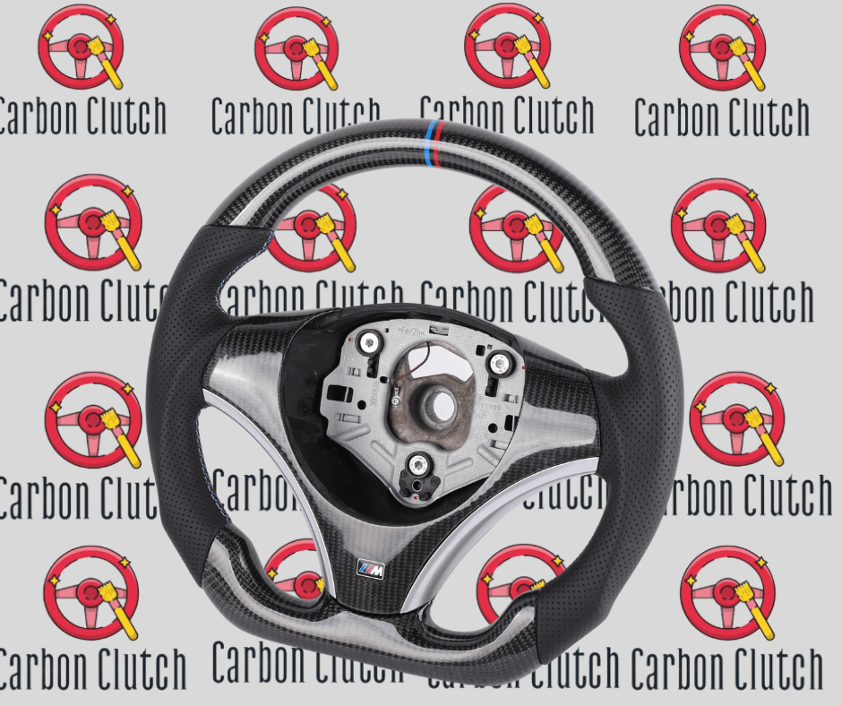 Carbon Clutch Carbon Fiber Steering Wheel 2005+ BMW 1-3 Series E82/E88/E90/E92/E93 M Sport Custom Steering Wheel