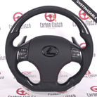 Carbon Clutch Carbon Fiber Steering Wheel 2006-2013 LEXUS IS250 & IS350 Custom Carbon Fiber Steering Wheel