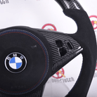 Carbon Clutch Carbon Fiber Steering Wheel 2006+ BMW E60/63/64 Custom Carbon Fiber Steering Wheel