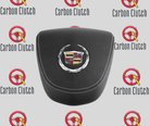 Carbon Clutch Carbon Fiber Steering Wheel 2007-2014 CADILLAC CTS/CTS-V Airbag Cover