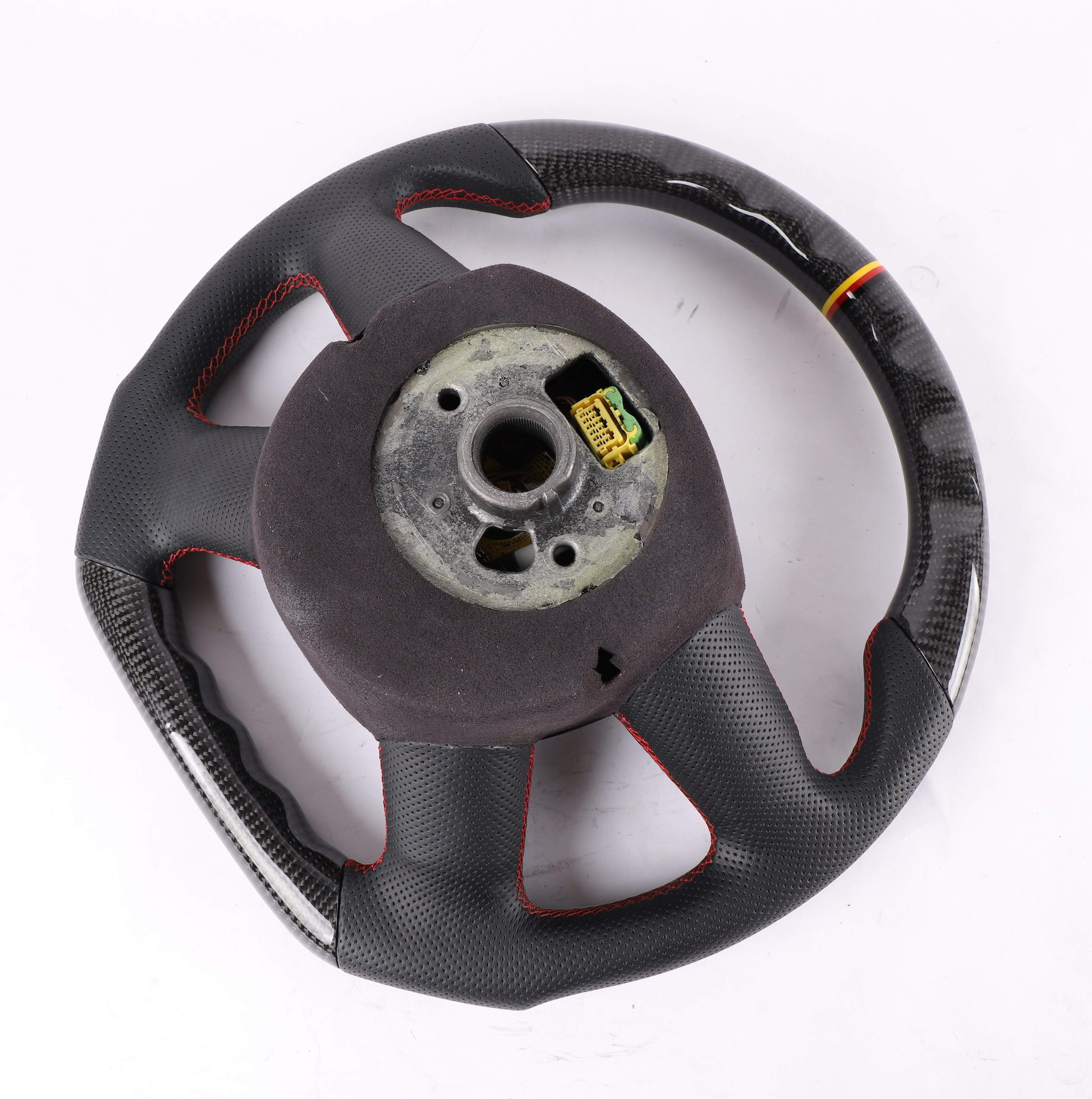 Carbon Clutch Carbon Fiber Steering Wheel 2007+ Audi A3, A4, A5, A6, & Q7 Custom Steering Wheel