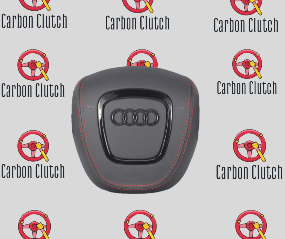 Carbon Clutch Carbon Fiber Steering Wheel 2007+ Audi A4/A5/A6/A7 S/RS Custom Airbag Cover