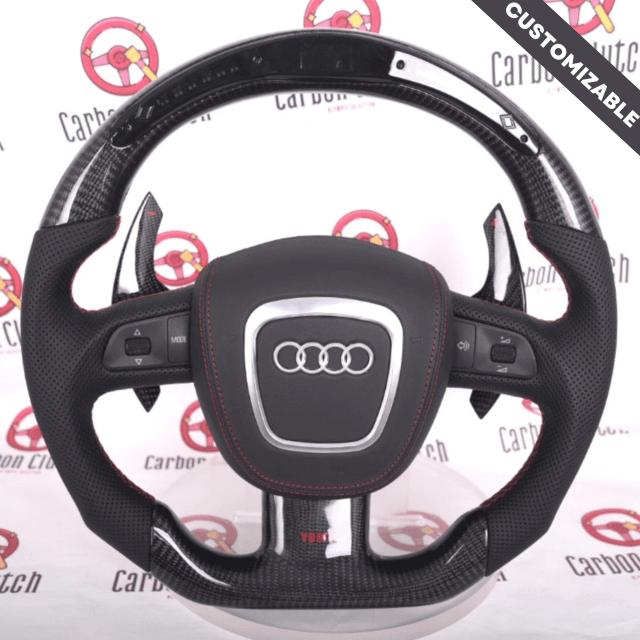 AUDI CARBON FIBER STEERING WHEEL