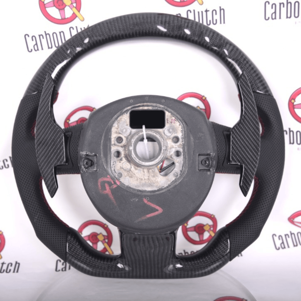Carbon Clutch Carbon Fiber Steering Wheel 2007+ Audi  A4/A5/A6/A7 S/RS Custom Carbon Fiber Steering Wheel